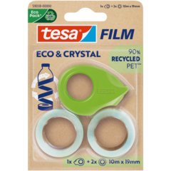 5903800 Teippi+Teippiteline Eco&Crystal 19mm