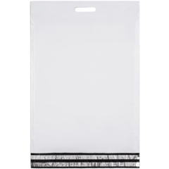 MG3 E-handelspåse Plast Vit 350x450 mm