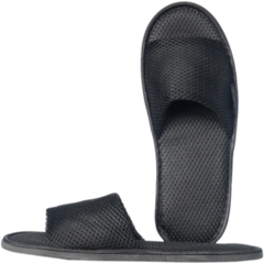 BB81801803 Tofflor Spa svart 29cm