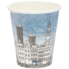 184006A Pappersmugg City 18cl