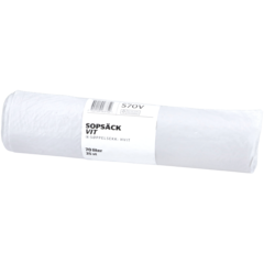 S70V Sopsäck 70L - Vit
