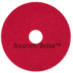 SBR11 Scotch-Brite™ punaiset lattialaikat 11” – 5 kpl/pakkaus