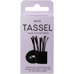 880297 Hiustarvikepakkaus Adjö Tassel – 18 osaa