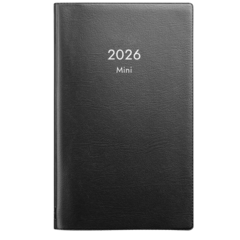 D3212 Almanac Mini Black 2025
