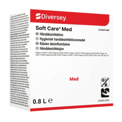9294282 Handsprit Soft Care Med Diversey 800ml