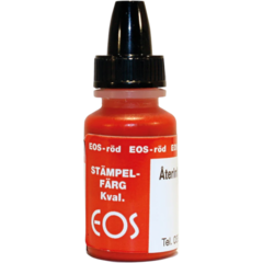 UN2800413 Stempelfarve EOS 10ml Rød
