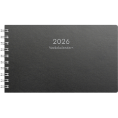 D1415 Viikkokalenteri Ympäristö Musta 2026