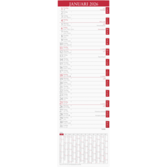D1572 Stor bordkalender med flik 2026
