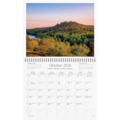 D1730 Almanakka Ruotsi 30x48cm 2026