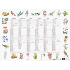 D5040 Iso luonnonkalenteri 2026