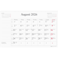 D5297 KUUKAUSIPALIKKA 240X152MM 2026