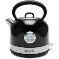 ONA12452 Vattenkokare Champion Retro VK401 Svart 1,7L