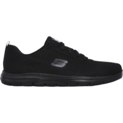 BG40010626 Yrkessko Dam Skechers Relaxed Fit Ghenter Bronaugh Svart