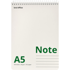 435212 Spiralblock Note Linjerat A5