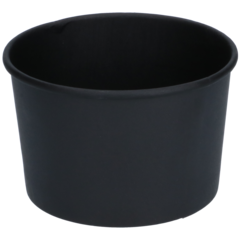 14108 Pappersbägare Onyx Svart 180ml