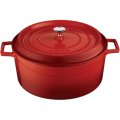 TC28K2R Gjutjärnsgryta Lava Röd 6,7L