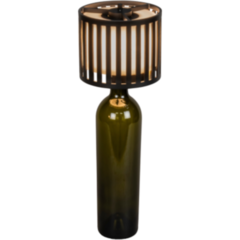 GK7837752 Bordslampa Bottle USB Svart
