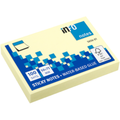 5176 Notisar Gul 75x50mm