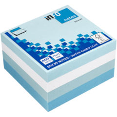 565483 Notisar Mixade färger 75x75mm