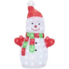 GK6297203 Snowman Acrylic 50cm 88 LED