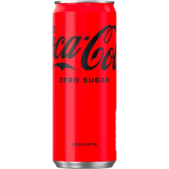 C2811-1 Læsk Coca-Cola Zero dåse 33cl inkl. pant