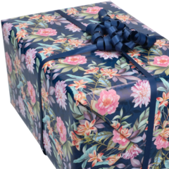 4406388 Presentpapper Marigold Blue