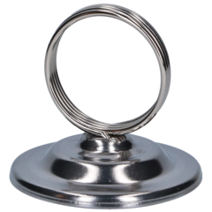 670122 Menyhållare Ring Metall