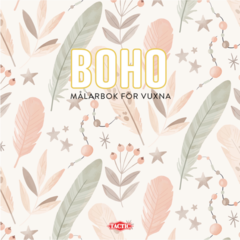 C60739 Målarbok för vuxna - Boho