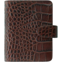 FX9026014 Classic Croc Pocket in Chestnut