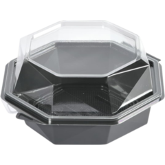 119211931 Salladsform Octaview Grå 160x160x80mm 540ml 8-K