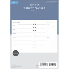 FX9132848 Refill Aktivitetsplan Filofax A5