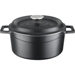 PAT1025 Gjutjärnsgryta Lava Svart