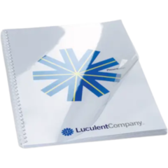 CE012080F Spiralomslag A4 200mic Transparent