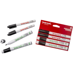 12901001 Märkpenna Penol Svart 4-pack - 775,777,700,750