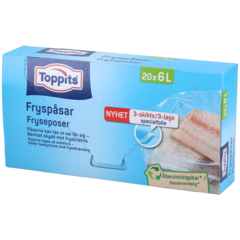 92375 Fryseposer Toppits 6L 20-pak