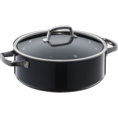 WMF517575290 Kastrull + Lock WMF Fusiontec Svart 6L