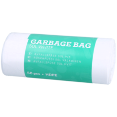 A50V Avfallspåse 50L Vit