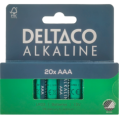 1903324 Batteri Alkaline AAA 20-p