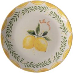 BLONPHR20DU880814 Tallrik Blocho Limoncello Ø 20cm