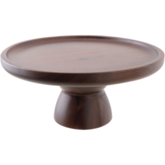 BLO6820125 Tårtfat på Fot Arthur Krupp Akacia Ø 25cm