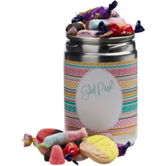 BO140 Påskburk Borgstena Pastell 250g