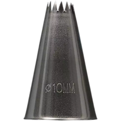 43338990000 Stjernetyl Silikomart Rustfrit Stål 12 mm