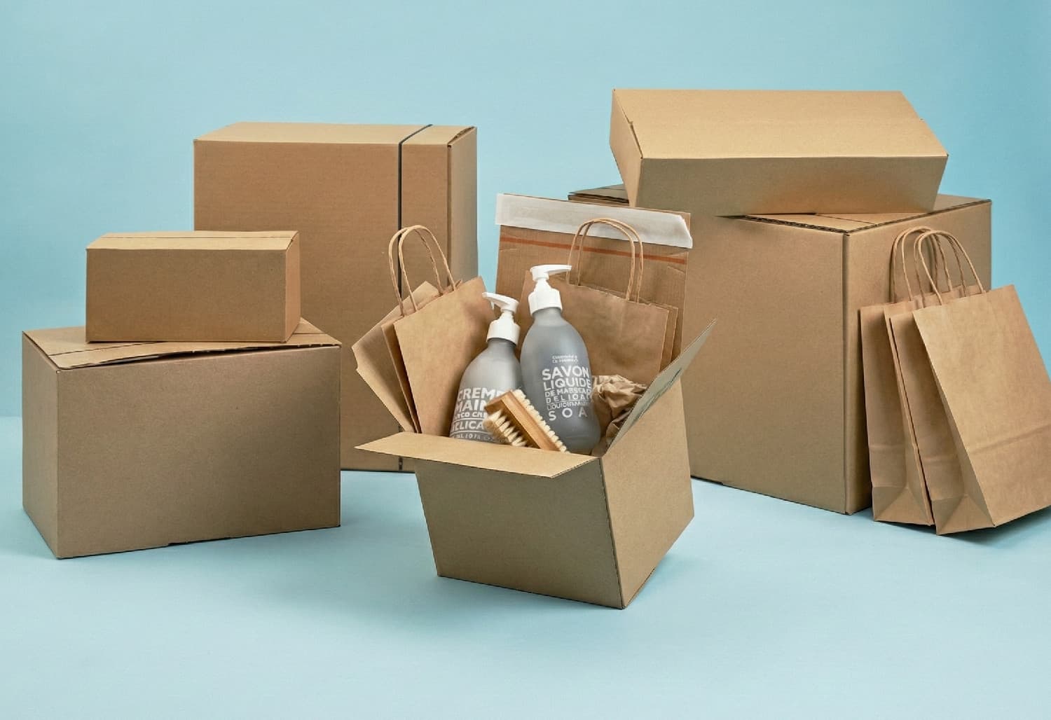 E-handelslådor Emballage & Påsar; E-handelslådor